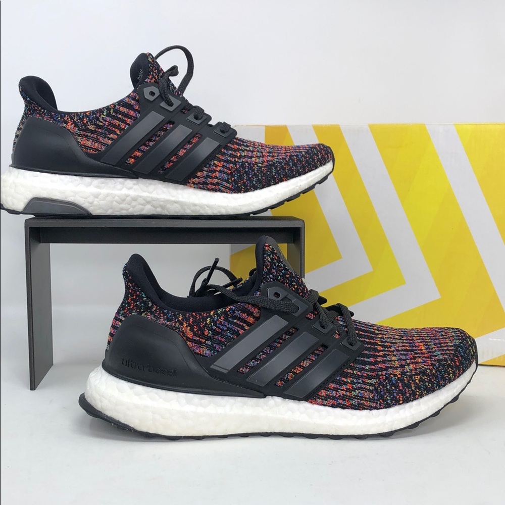 Adidas Ultraboost 3.0 Multicolor BY2075 Youth Running Sneakers - Size 6